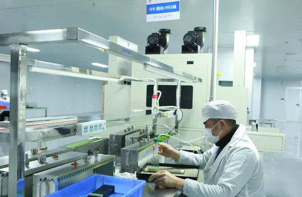 HuaXin display Technology  Co.,Ltd linia produkcyjna fabryki