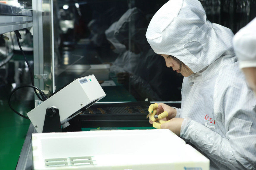 HuaXin display Technology  Co.,Ltd linia produkcyjna fabryki