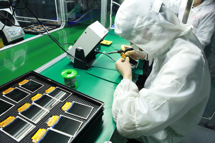 HuaXin display Technology  Co.,Ltd linia produkcyjna fabryki